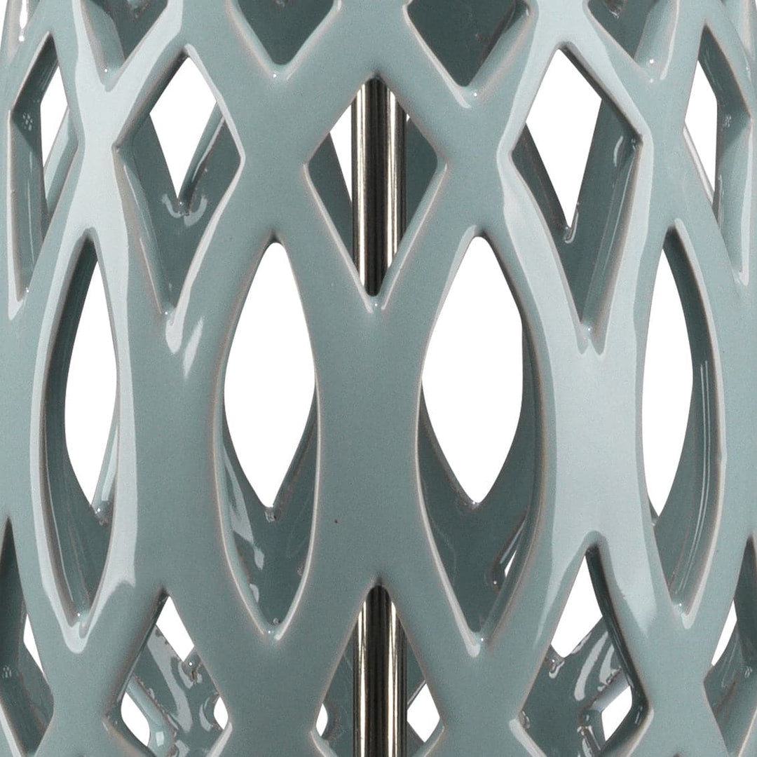 Filigree Table Lamp-Jamie Young-JAMIEYO-LS9FILIGRENV-Table LampsNavy Blue Ceramic-5-France and Son