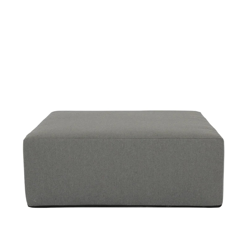 Outdoor Ottomans 48" Square Coffee Table/Ottoman in Heritage Granite