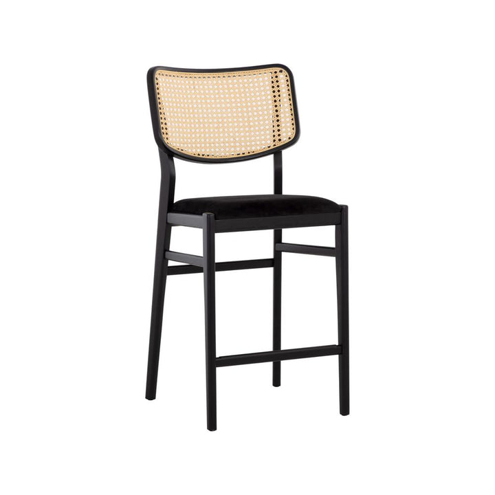Annex Counter Stool - Abbington Black / Natural