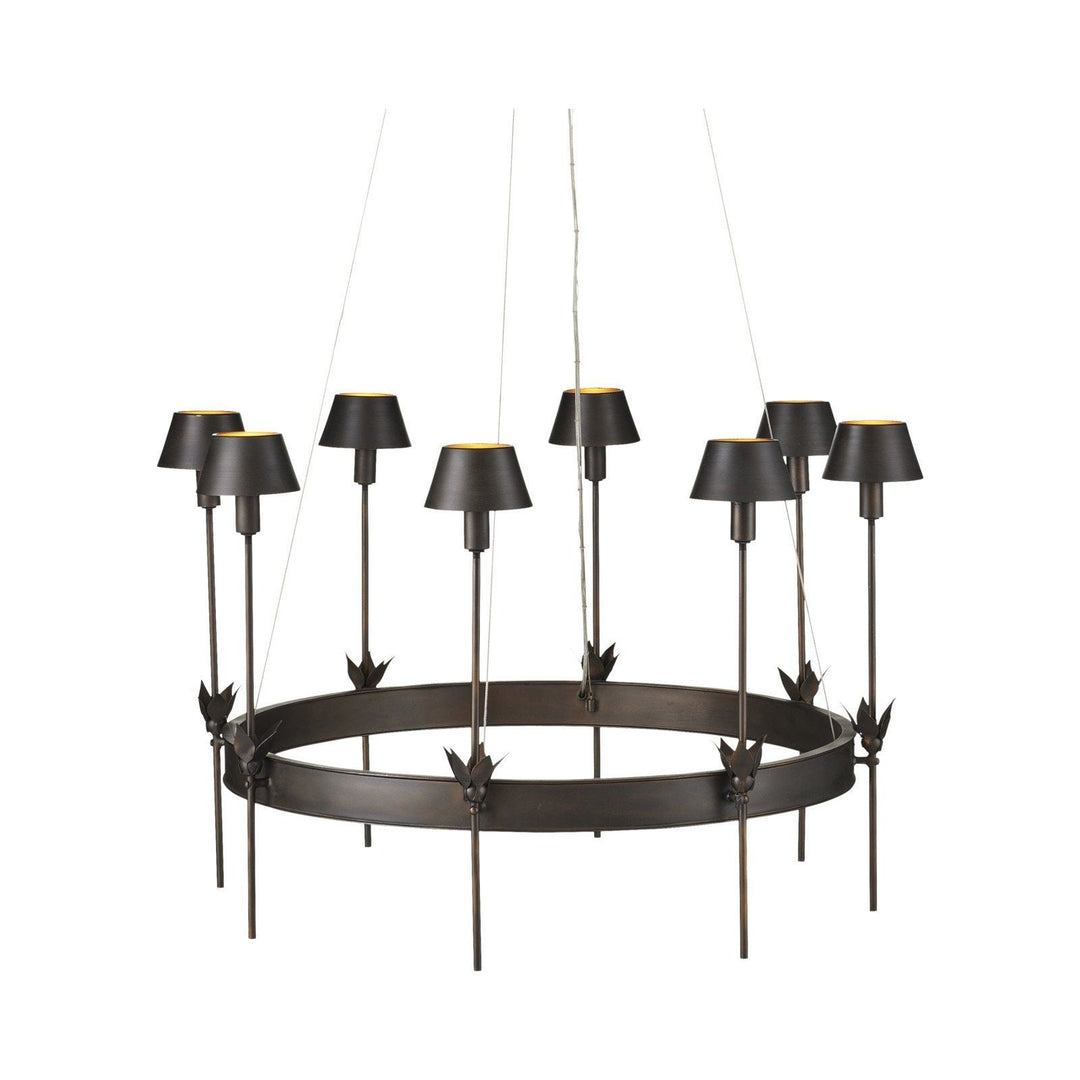 Coterie Bronze Chandelier