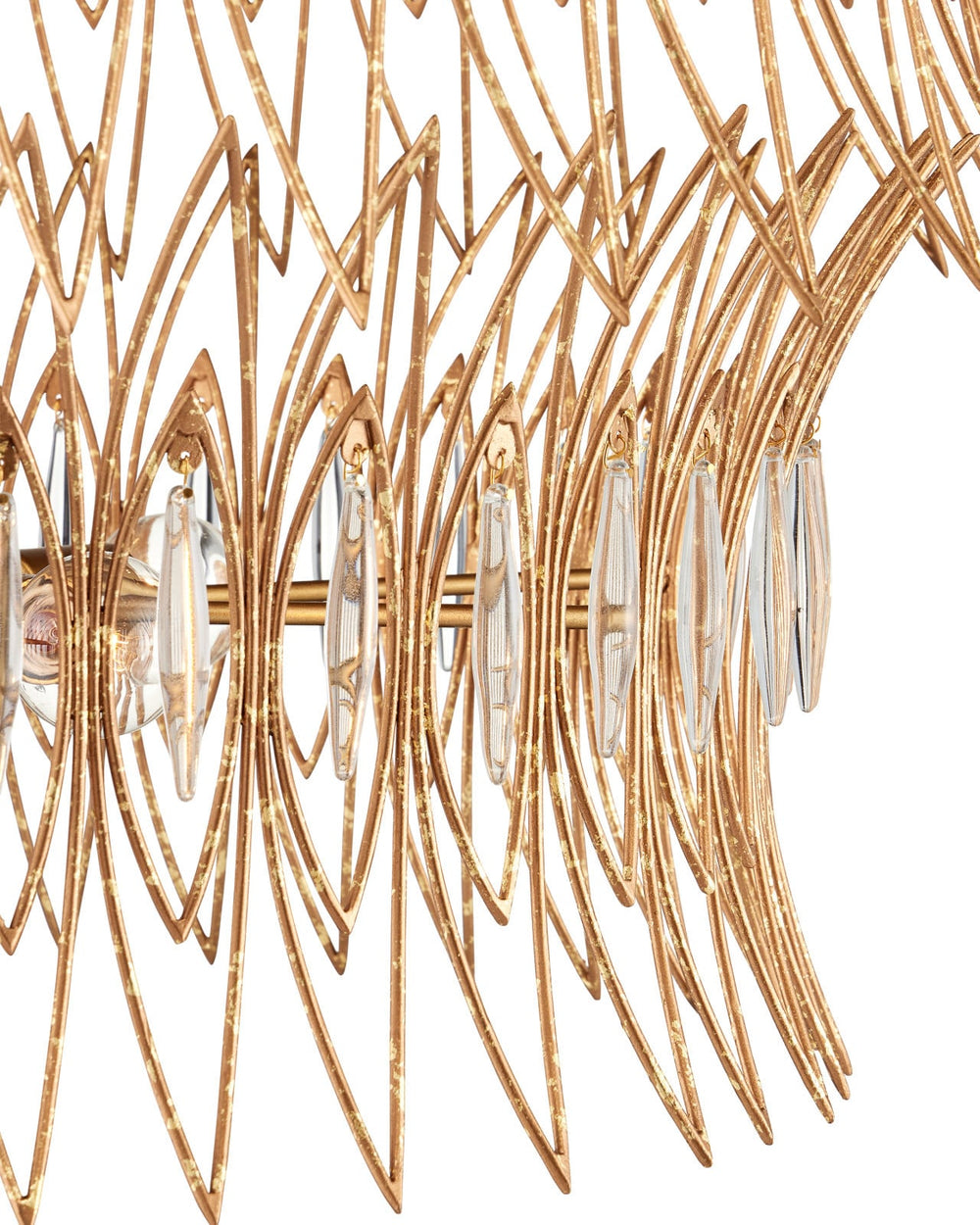 Chandeliers Marquise Medium Gold Chandelier