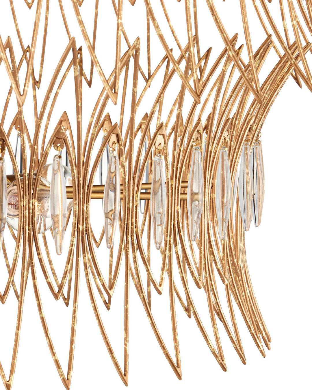 Chandeliers Marquise Medium Gold Chandelier