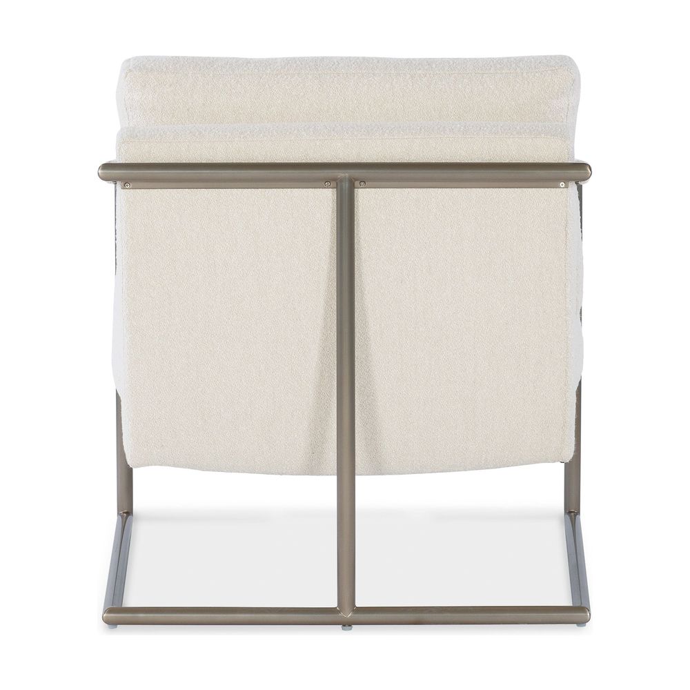 Lounge Chairs Echo Metal Fabric Chair - Beige