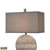 Vermouth 26.5'' High 1-Light Table Lamp - Gray - Includes LED Bulb-Elk Home-ELK-D4232-LED-Table Lamps-2-France and Son