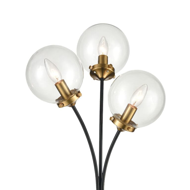 Boudreaux 32'' High 3 - Light Table Lamp - Matte Black-Elk Home-ELK-D4482-Table Lamps-2-France and Son