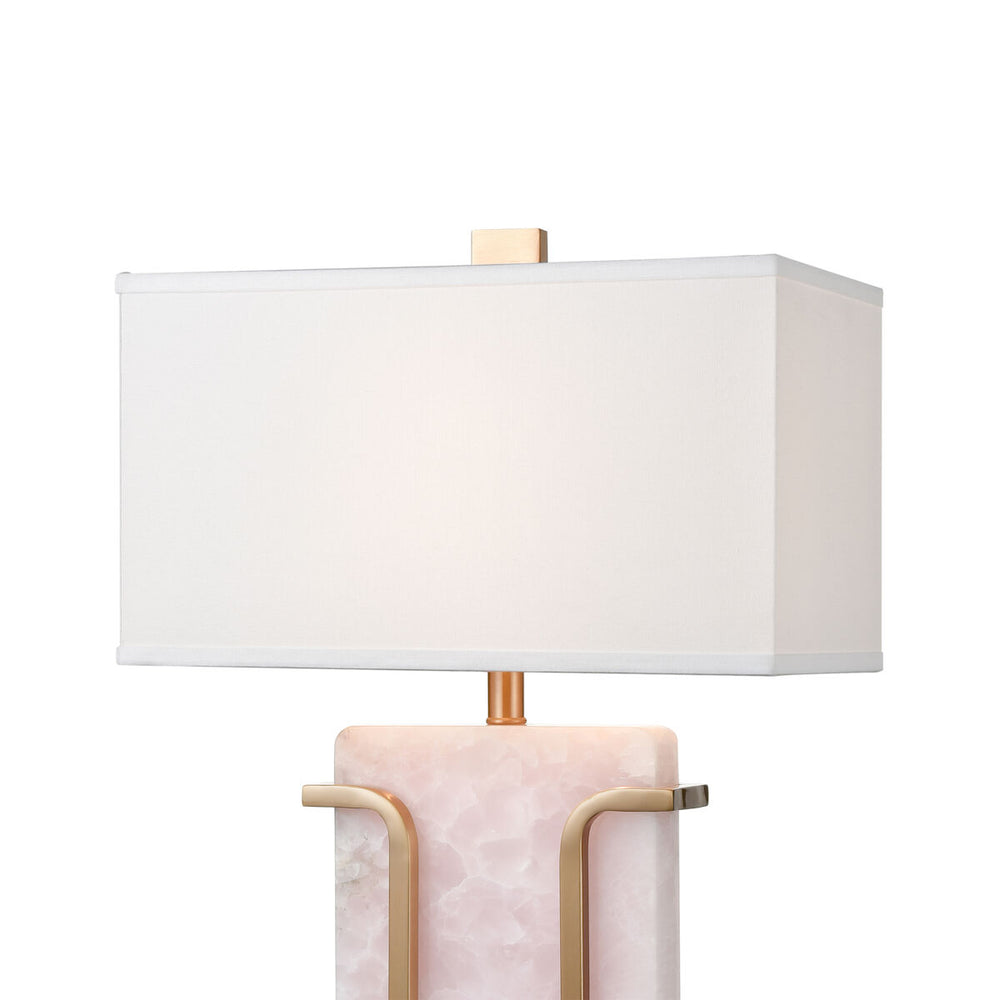 Archean 29'' High 1-Light Table Lamp - Pink-Elk Home-ELK-D4514-Table Lamps-2-France and Son