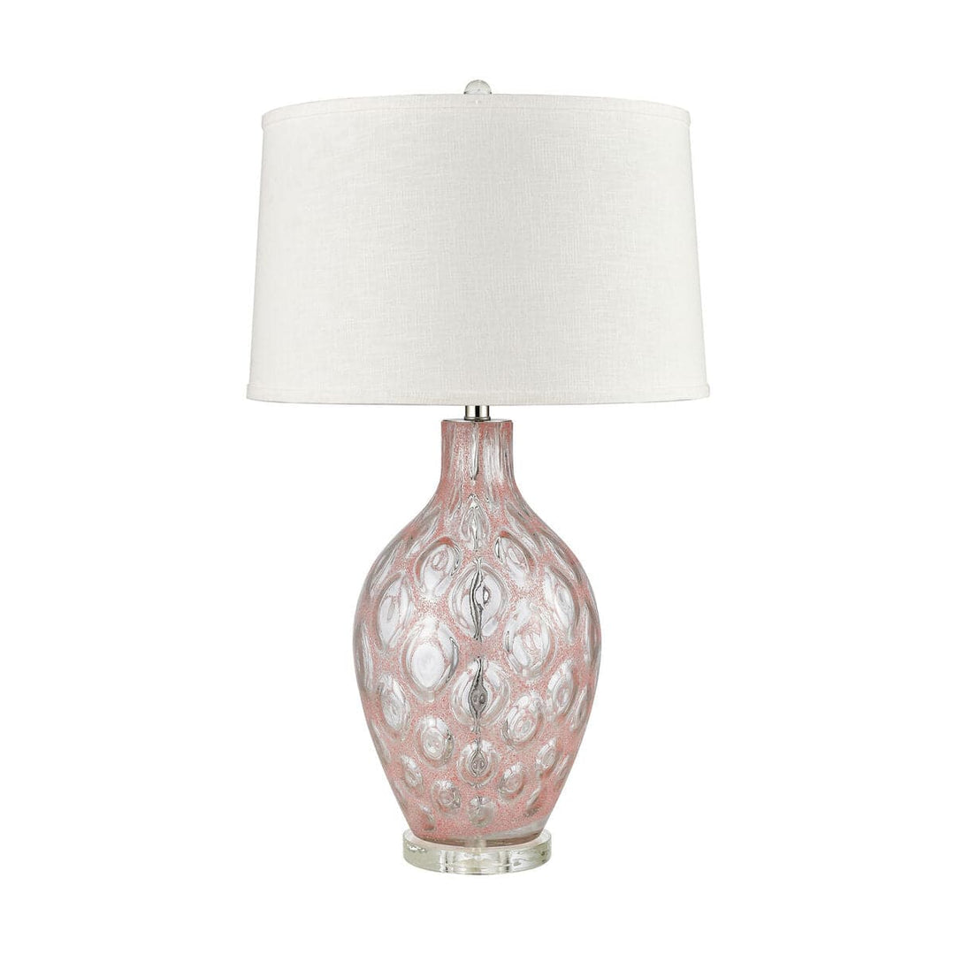 Bayside 31'' High 1-Light Table Lamp - Pink-Elk Home-ELK-D4707-Table Lamps-1-France and Son