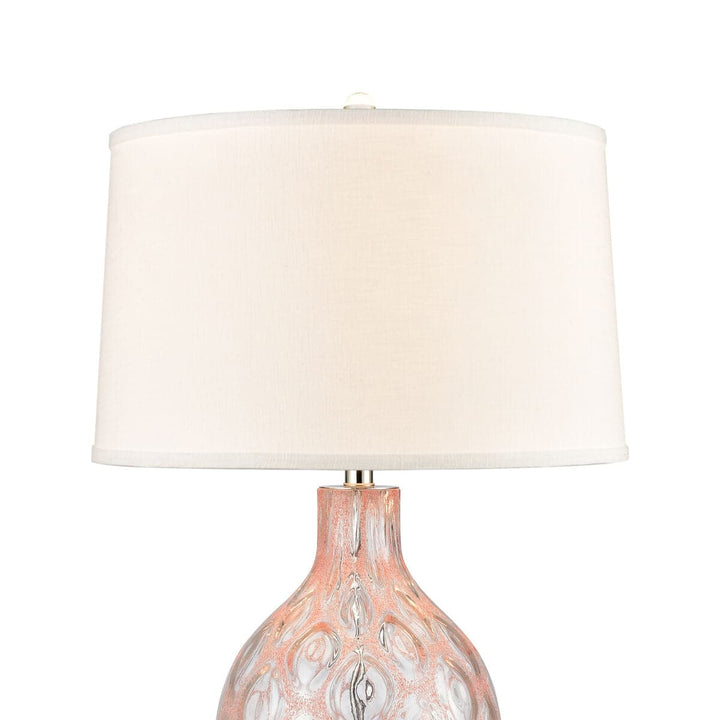 Bayside 31'' High 1-Light Table Lamp - Pink-Elk Home-ELK-D4707-Table Lamps-2-France and Son