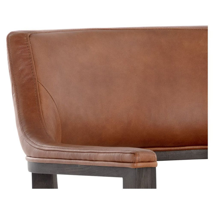 Brylea Counter Stool - Brown - Shalimar Tobacco Leather
