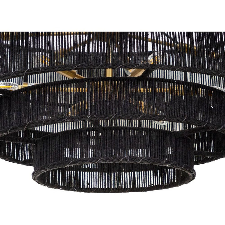 Chandeliers Lumina Chandelier - Black Jute