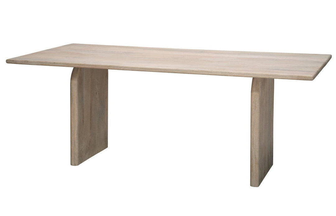 Arc Dining Table-Jamie Young-JAMIEYO-20ARC-DTBW-Dining TablesLight Bleach-4-France and Son