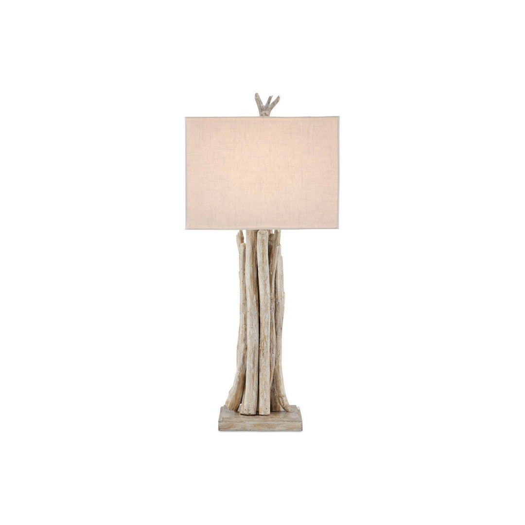 Driftwood Whitewash Table Lamp