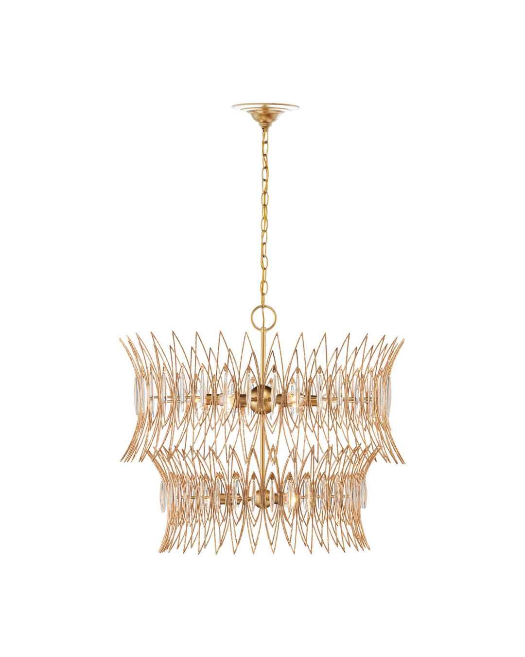 Chandeliers Marquise Medium Gold Chandelier