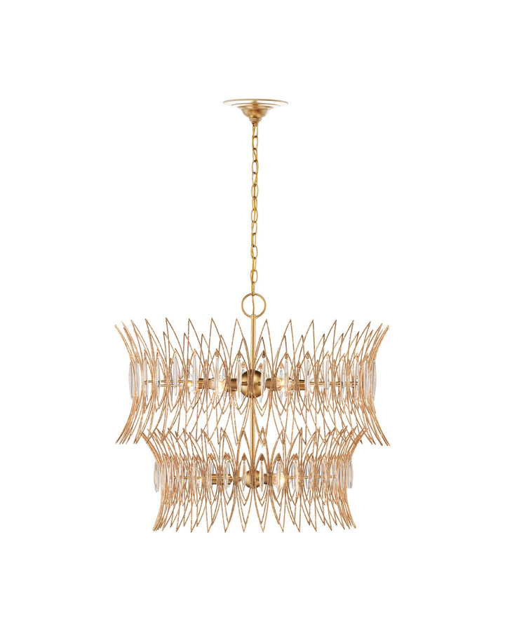 Chandeliers Marquise Medium Gold Chandelier
