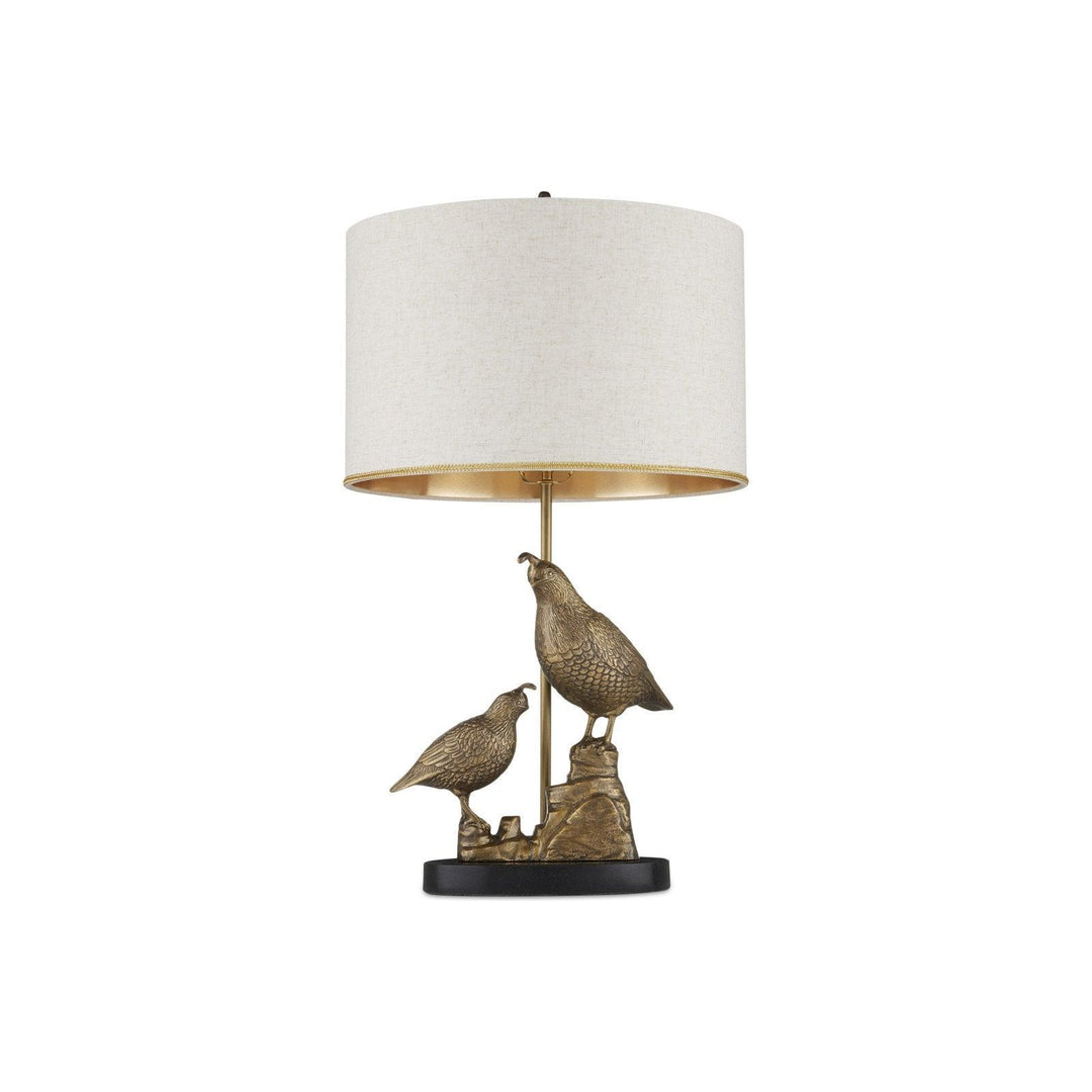 Codorniz Brass Table Lamp