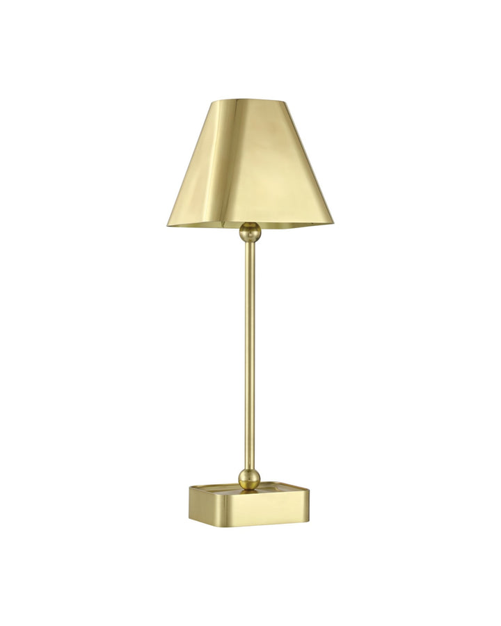 Table Lamps Gadabout Brass Cordless Table Lamp