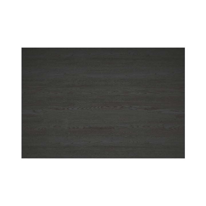 Atrium Coffee Table — hand rubbed black with undertones of brown