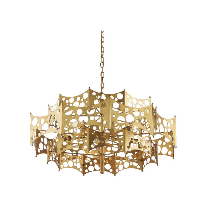 Emmental Gold Chandelier