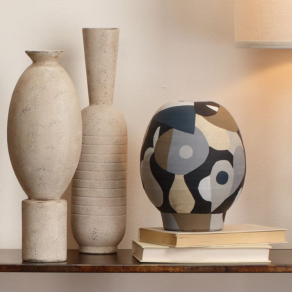 Pablo Short Vase-Jamie Young-JAMIEYO-7PABL-SHNE-Vases-3-France and Son