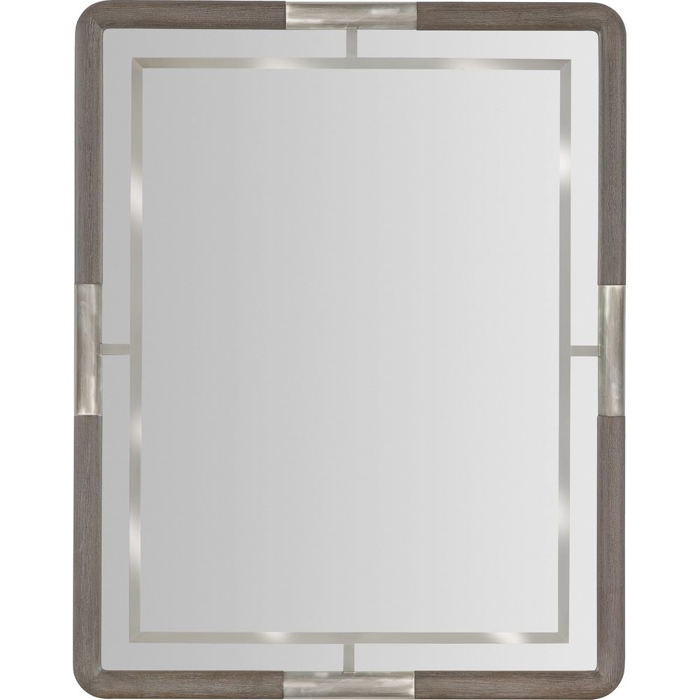 Wall Mirrors Modern Mood Landscape Mirror - Dark Wood