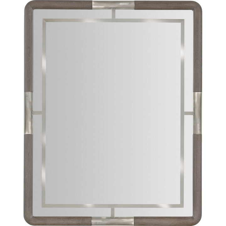 Wall Mirrors Modern Mood Landscape Mirror - Dark Wood