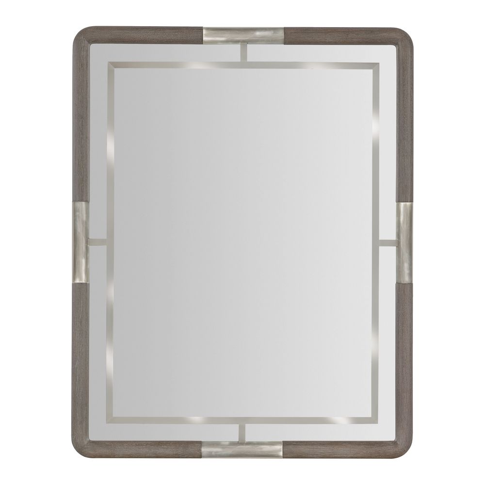 Wall Mirrors Pulse Landscape Mirror - Dark Wood
