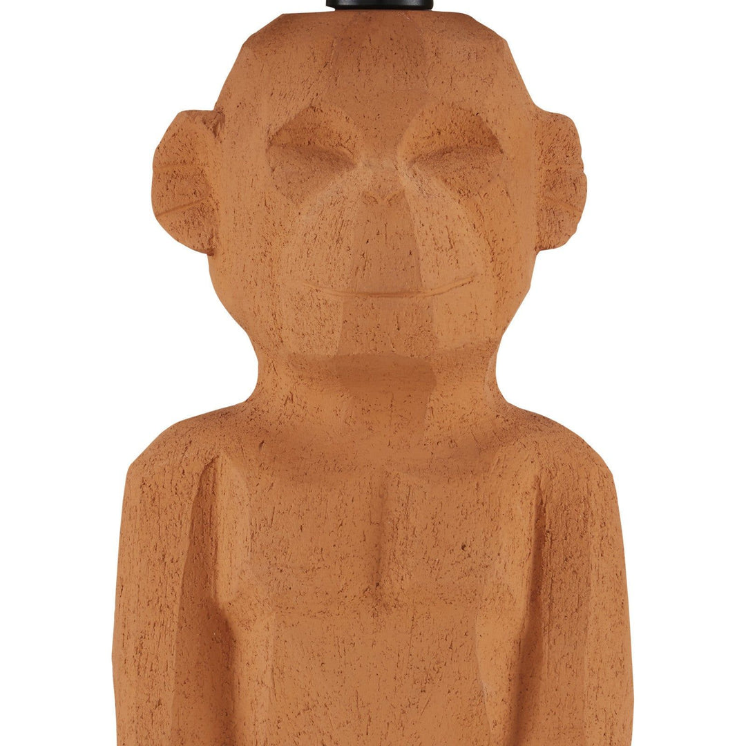 King Louie Terracotta Table Lamp