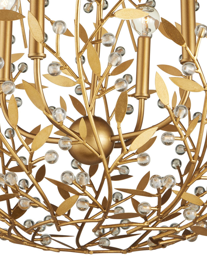 Chandeliers Secret Garden Gold Orb Chandelier