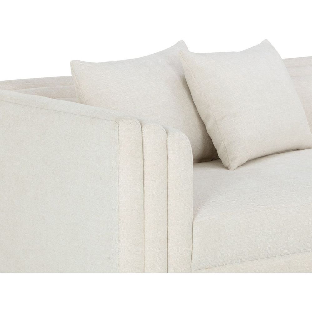 Kira Sofa - Heather Ivory Tweed