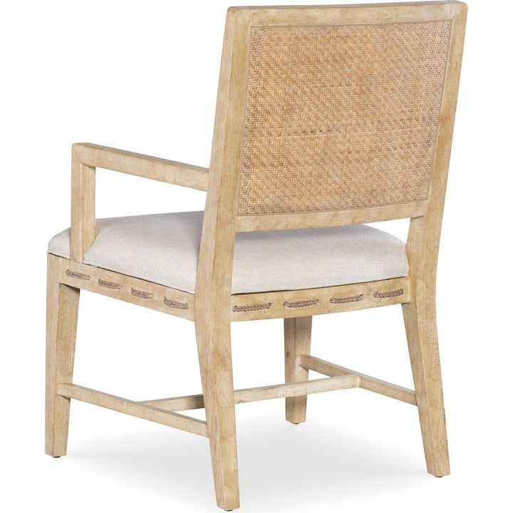 Retreat Cane Back Arm Chair - Beige