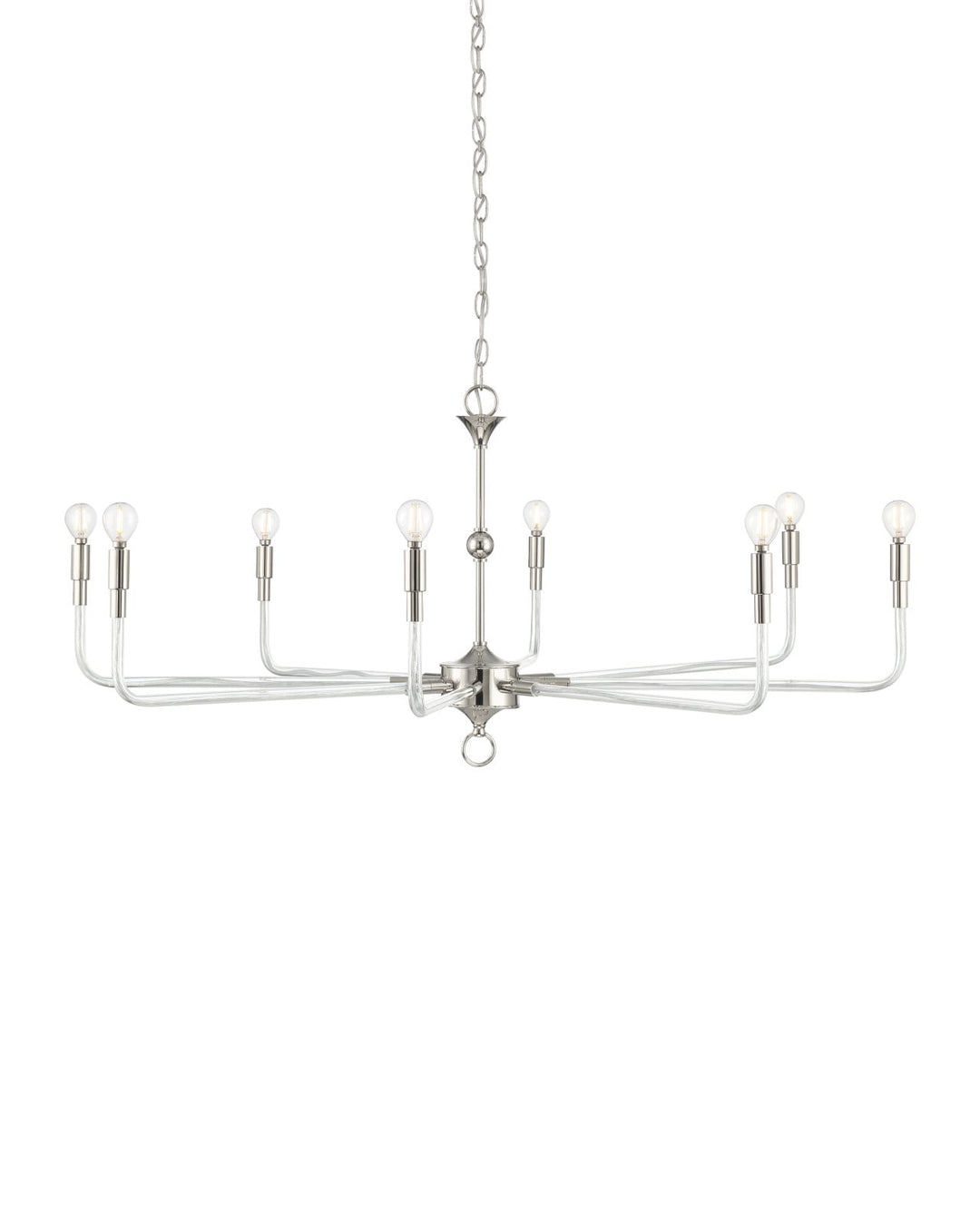 Chandeliers Nantucket Nickel Chandelier