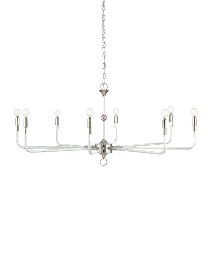 Chandeliers Nantucket Nickel Chandelier