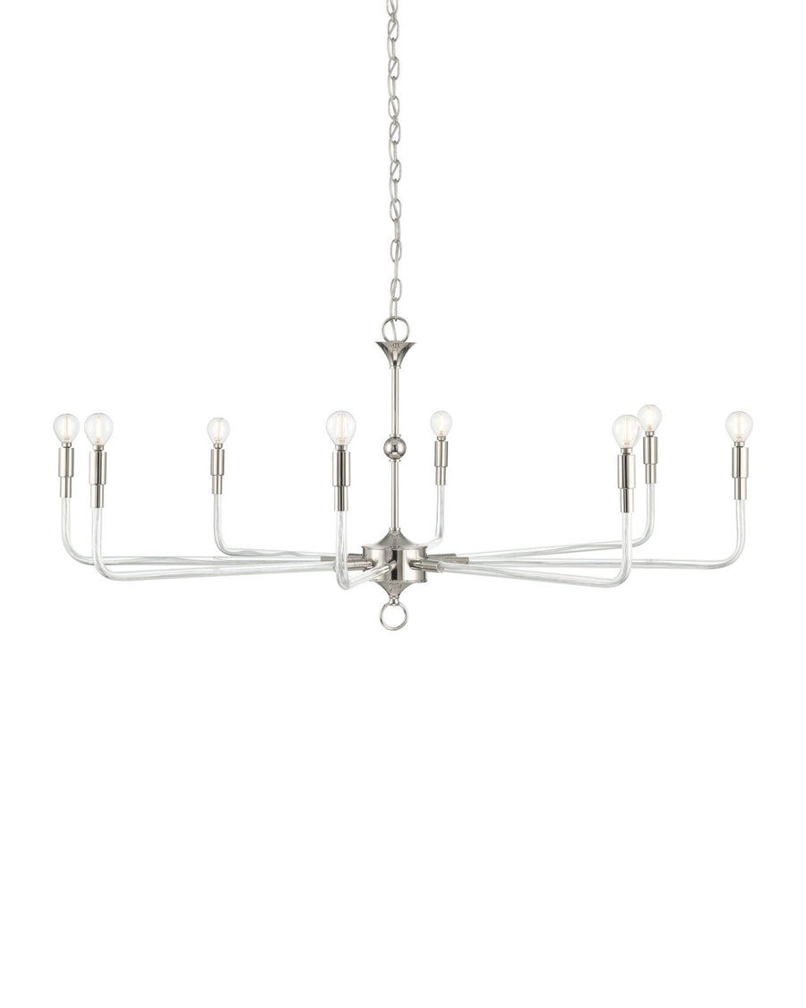 Chandeliers Nantucket Nickel Chandelier