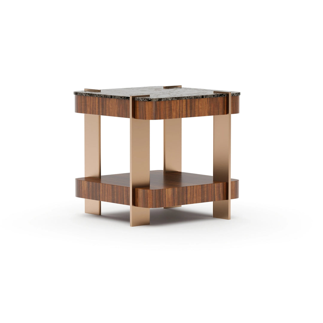 ALTURA STONE SIDE TABLE - image 2