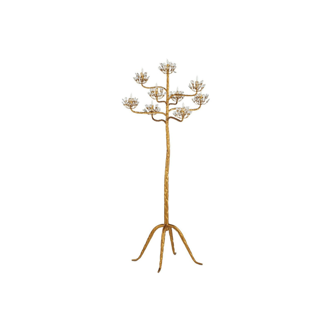 Agave Americana Gold Floor Lamp