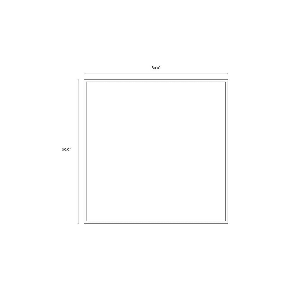 Wall Art In A Maze - 60" X 60" - Gold Floater Frame