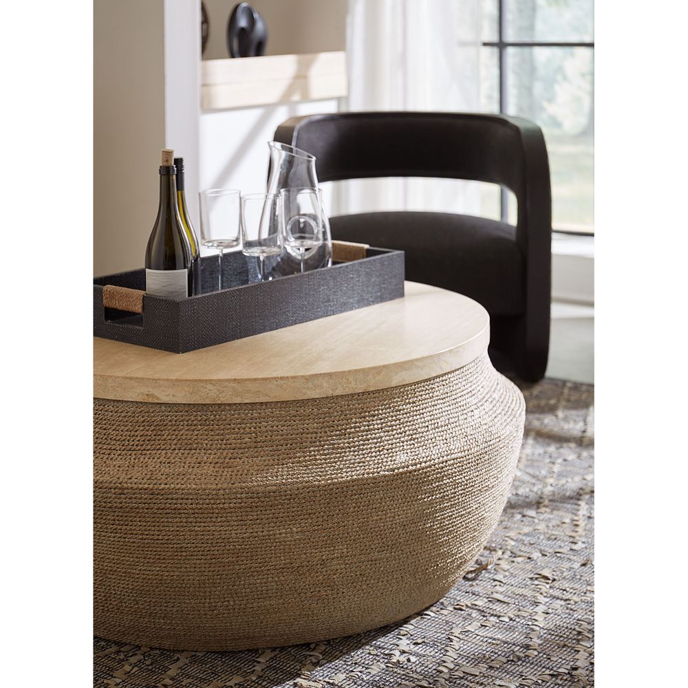 Coffee Tables Retreat Round Cocktail Table - Brown