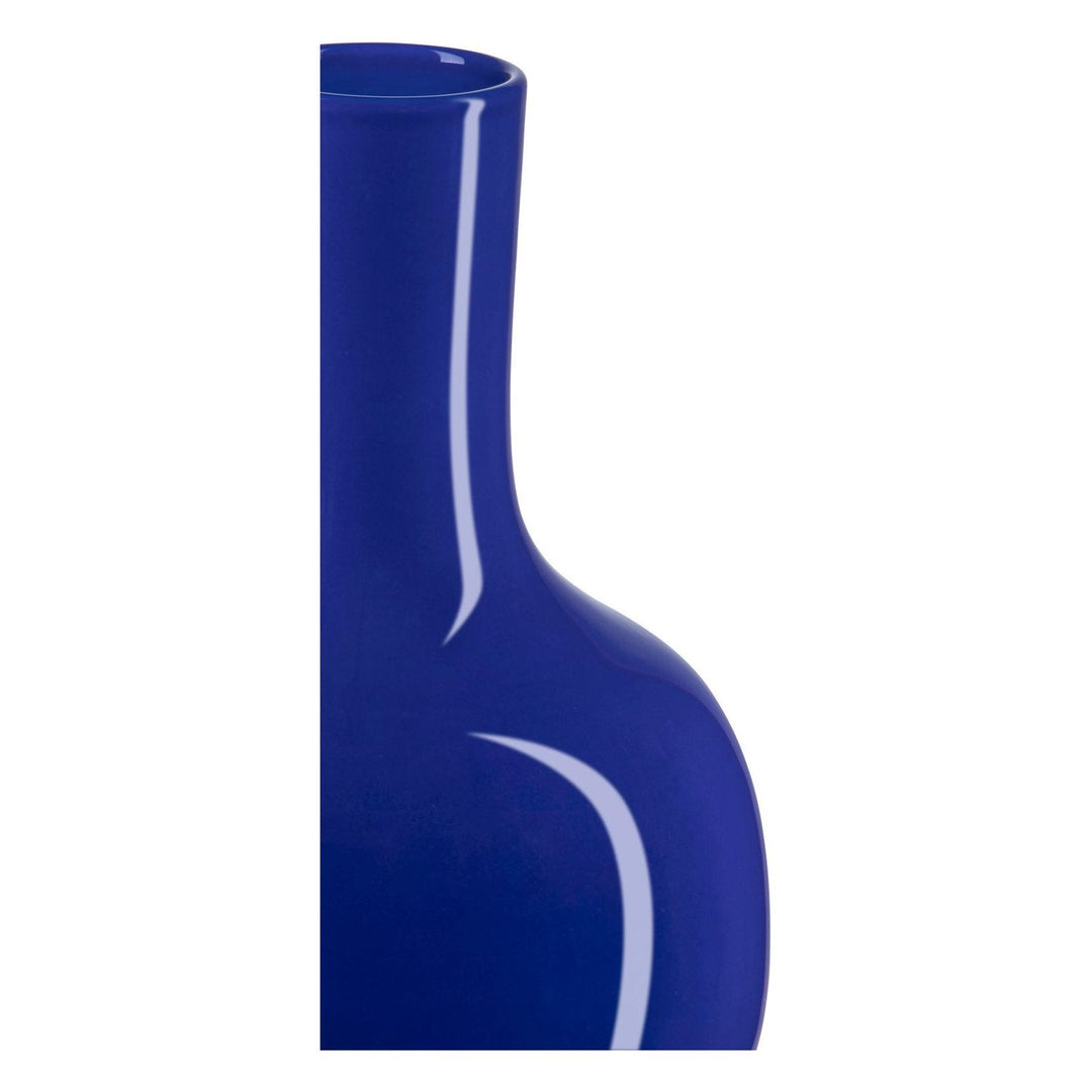 Ocean Blue Long Neck Vase