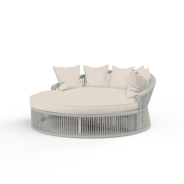 Outdoor Daybeds Miami Daybed in Echo Ash w/ Self Welt