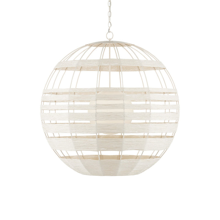 Lapsley White Orb Chandelier