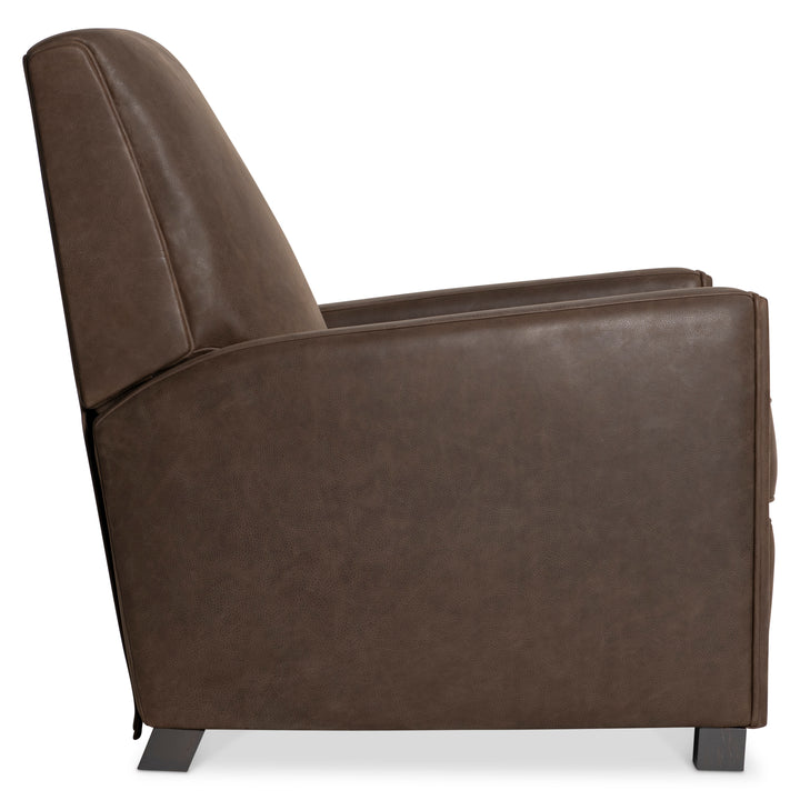 Bastille Leather Recliner, Brown