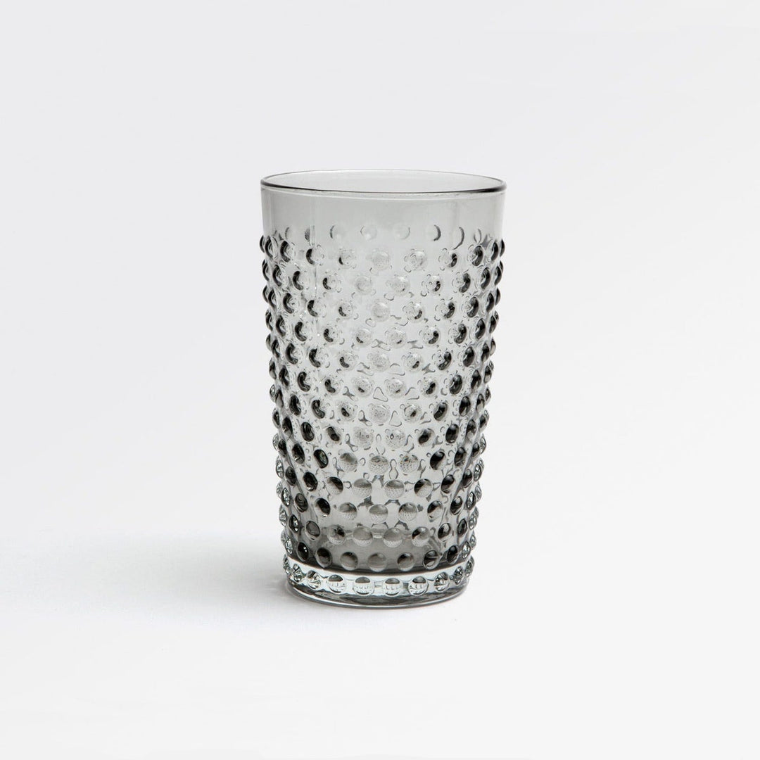 Sofia Pale Gray Highball Glass Hand Blown Pack/6
