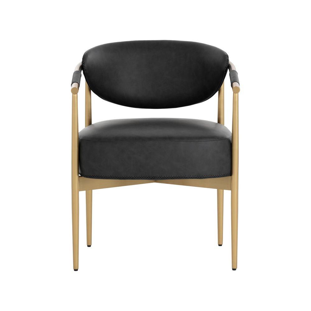 Dining Chairs Heloise Dining Armchair - Bravo Black