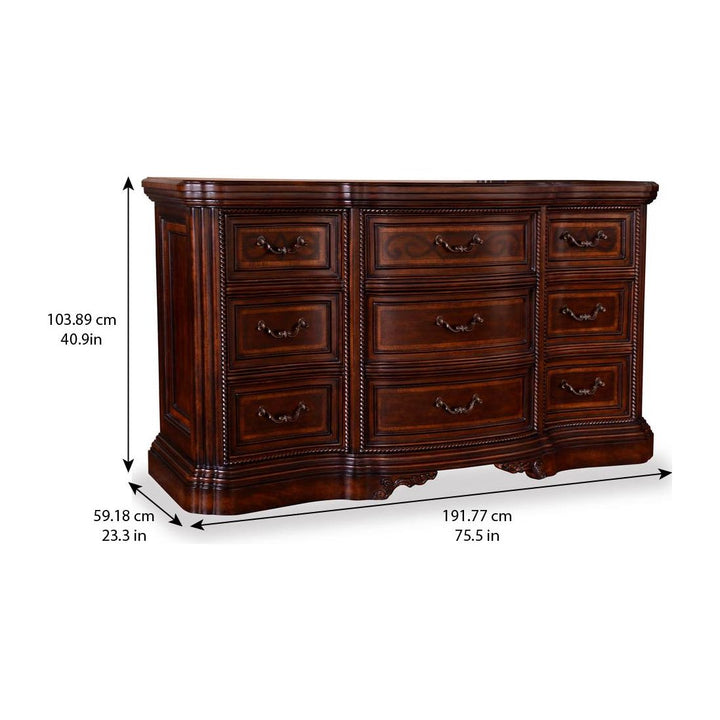 Valencia Dresser - Brown