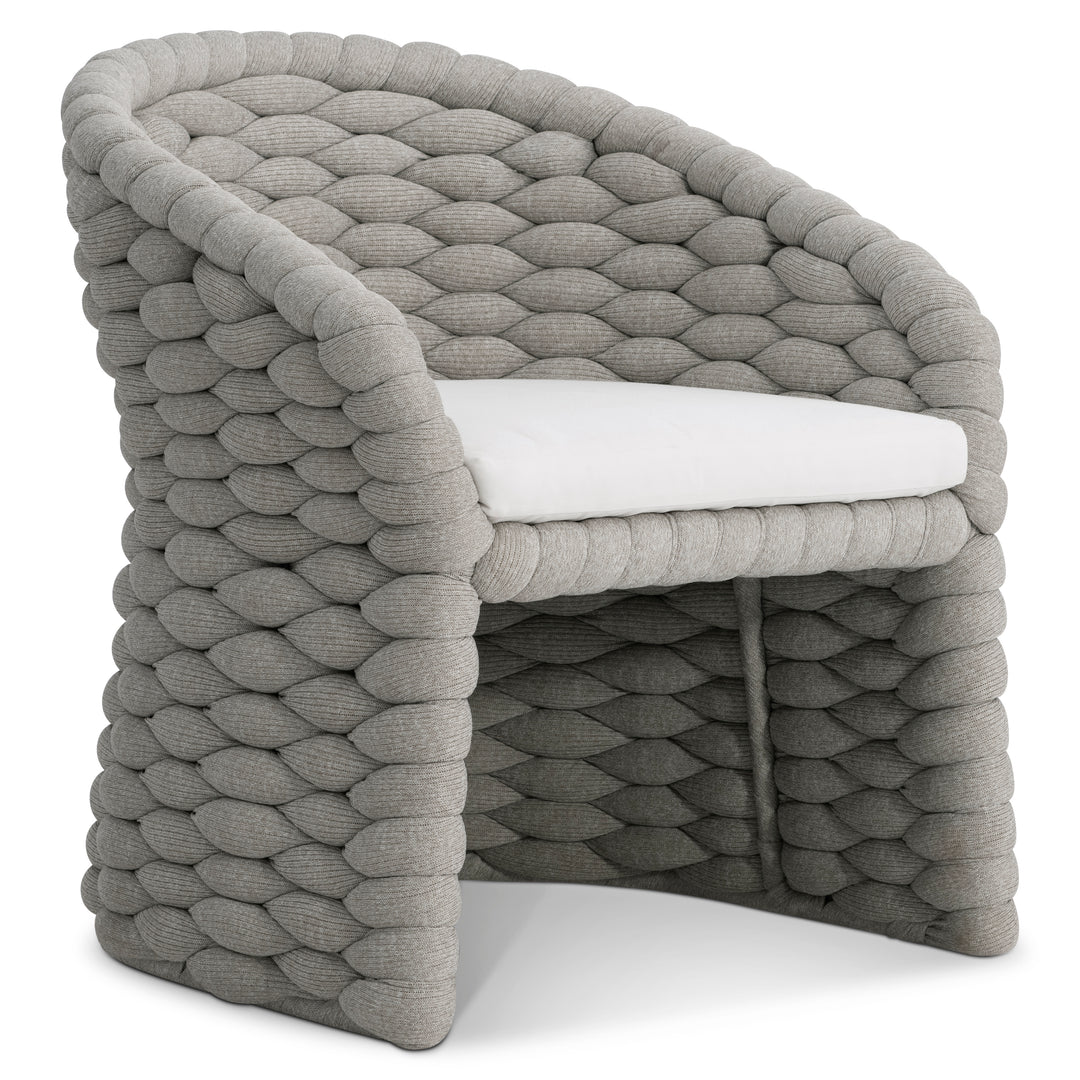 Salinas Nordic Grey Arm Chair