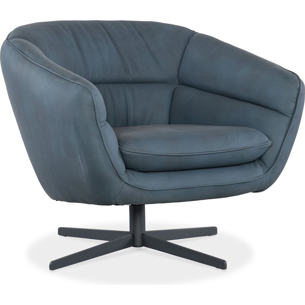 Lounge Chairs Mina Swivel Chair - Blue
