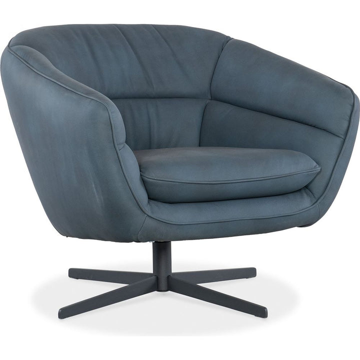Lounge Chairs Mina Swivel Chair - Blue
