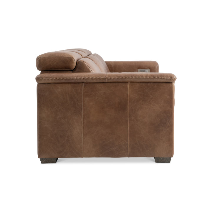 Lioni Leather Power Motion Sofa Recliner