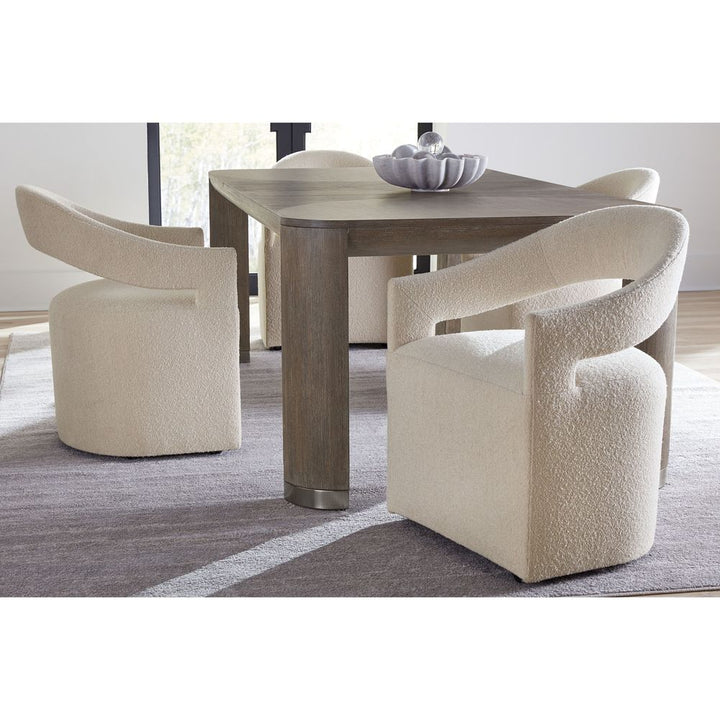 Dining Chairs Pulse Upholstered Arm Chair - Beige