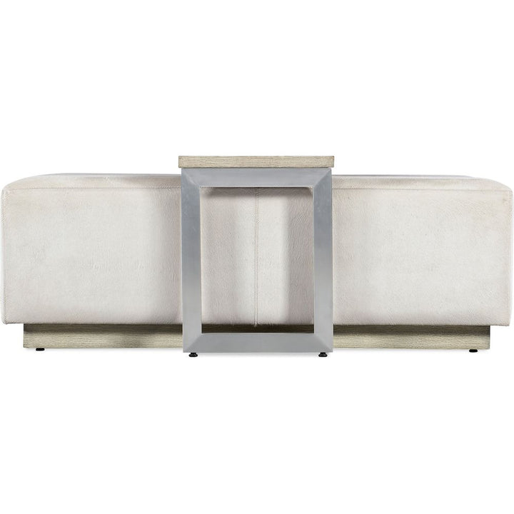 Coffee Tables Melange Bridged Cocktail Table - Beige